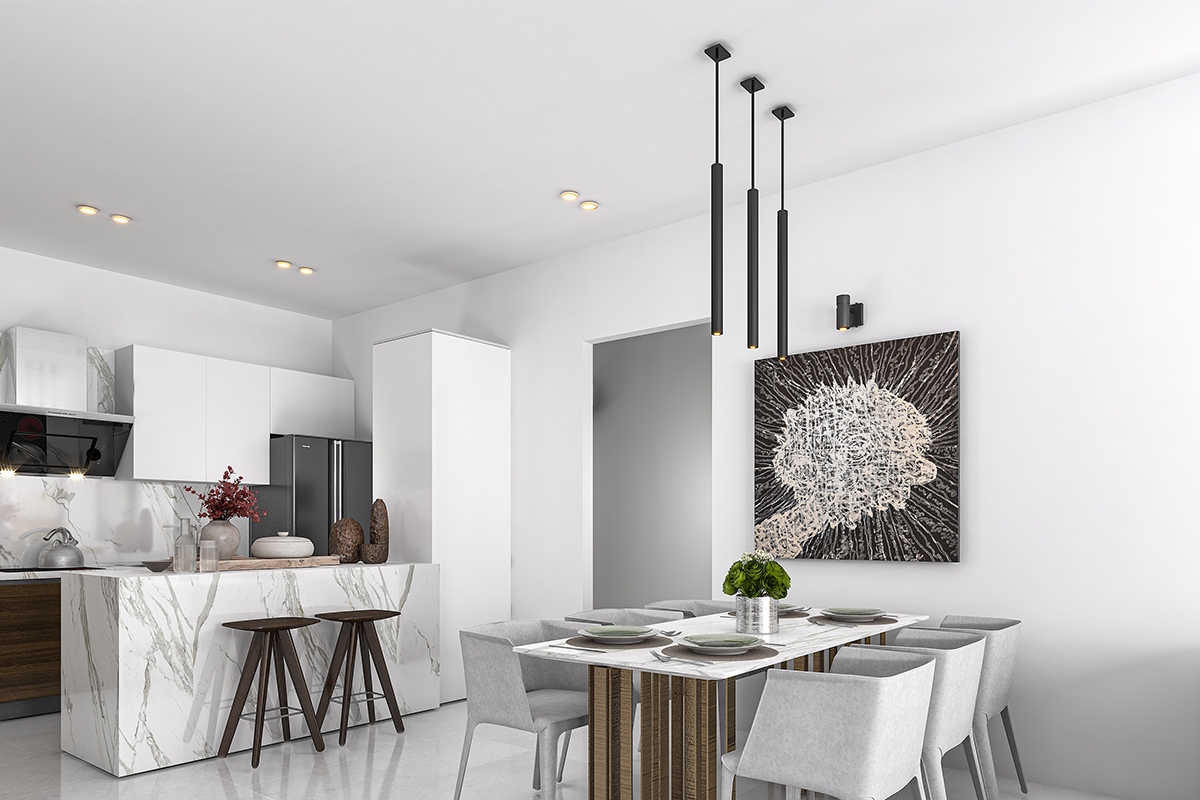 Kıbrıs Esentepe'de İki Yatak Odalı Loft Daireler Photo 1