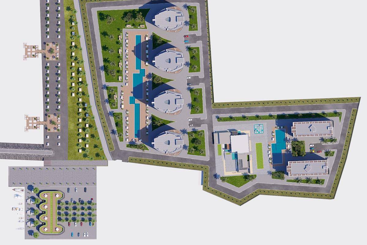 Kıbrıs Esentepe'de İki Yatak Odalı Loft Daireler Photo 1