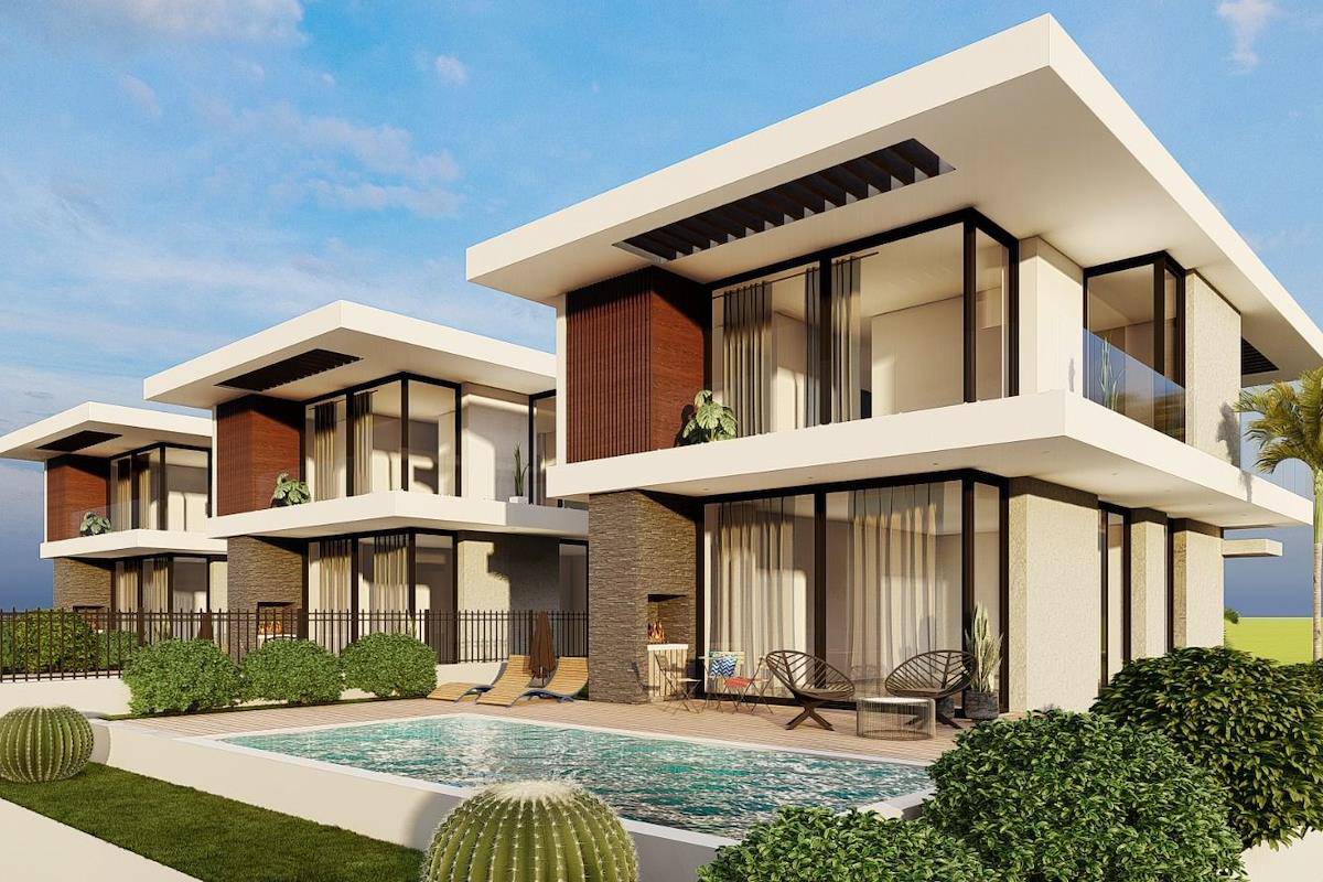 Kıbrıs Esentepe'de İki Yatak Odalı Loft Daireler Photo 1