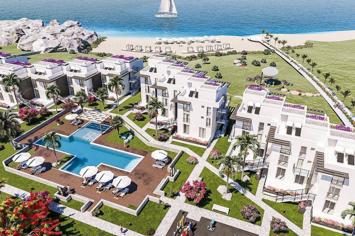 Kıbrıs Esentepe'de İki Yatak Odalı Loft Daireler Photo 1