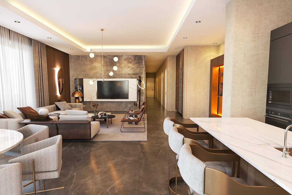 Kıbrıs Esentepe'de İki Yatak Odalı Loft Daireler Photo 1