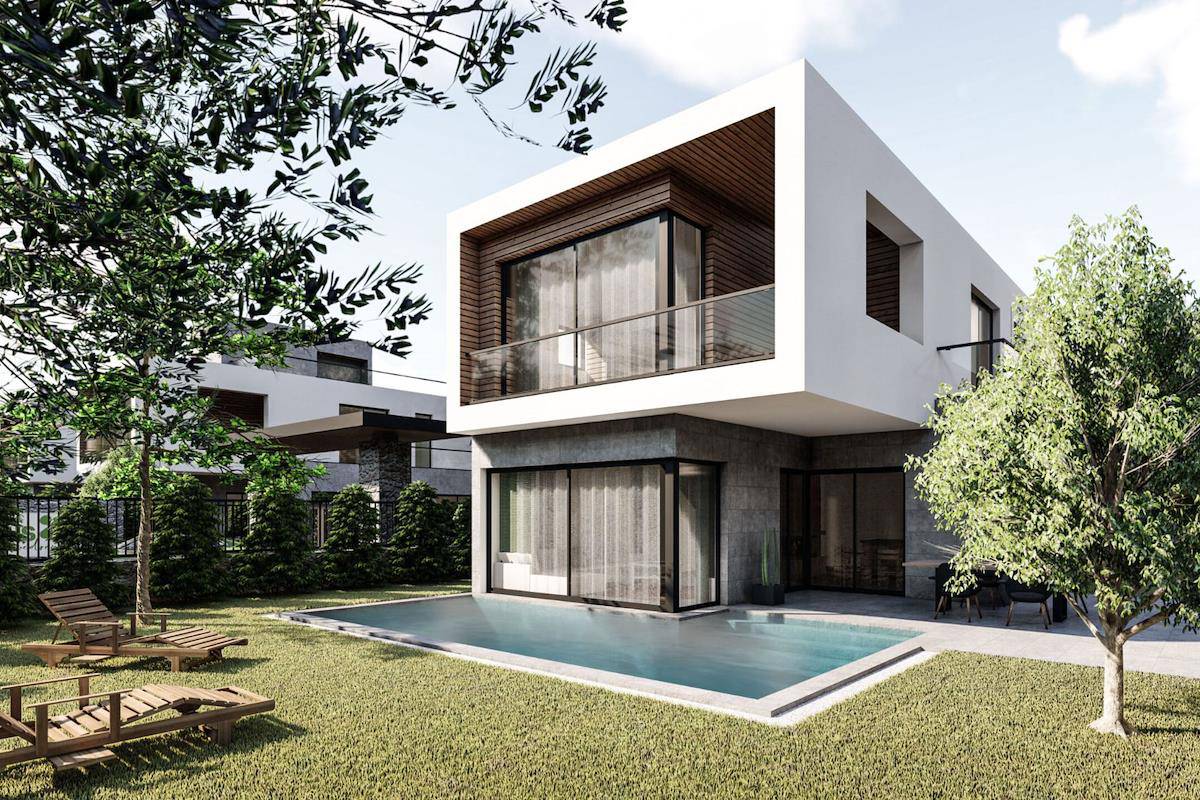 Kıbrıs Esentepe'de İki Yatak Odalı Loft Daireler Photo 1