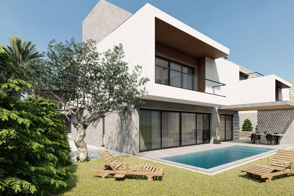 Kıbrıs Esentepe'de İki Yatak Odalı Loft Daireler Photo 1