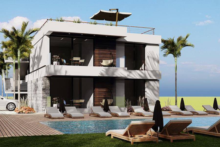 Kıbrıs Esentepe'de İki Yatak Odalı Loft Daireler Photo 1