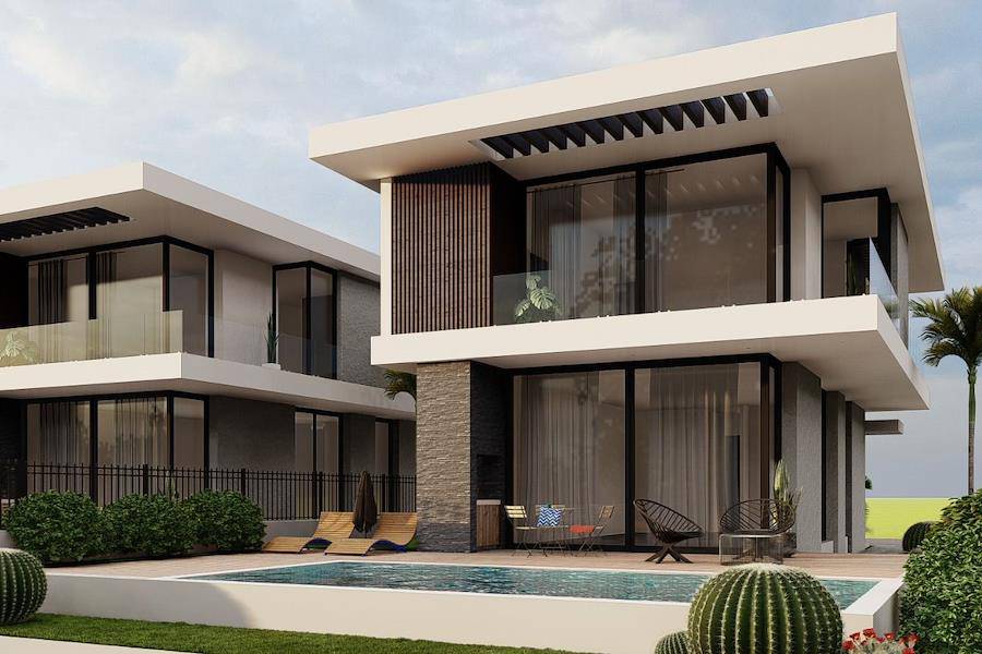 Kıbrıs Esentepe'de İki Yatak Odalı Loft Daireler Photo 1