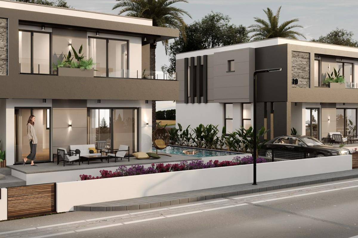 Kıbrıs Esentepe'de İki Yatak Odalı Loft Daireler Photo 1