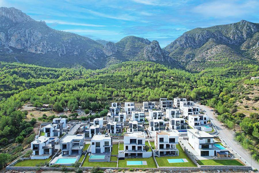 Kıbrıs Esentepe'de İki Yatak Odalı Loft Daireler Photo 1