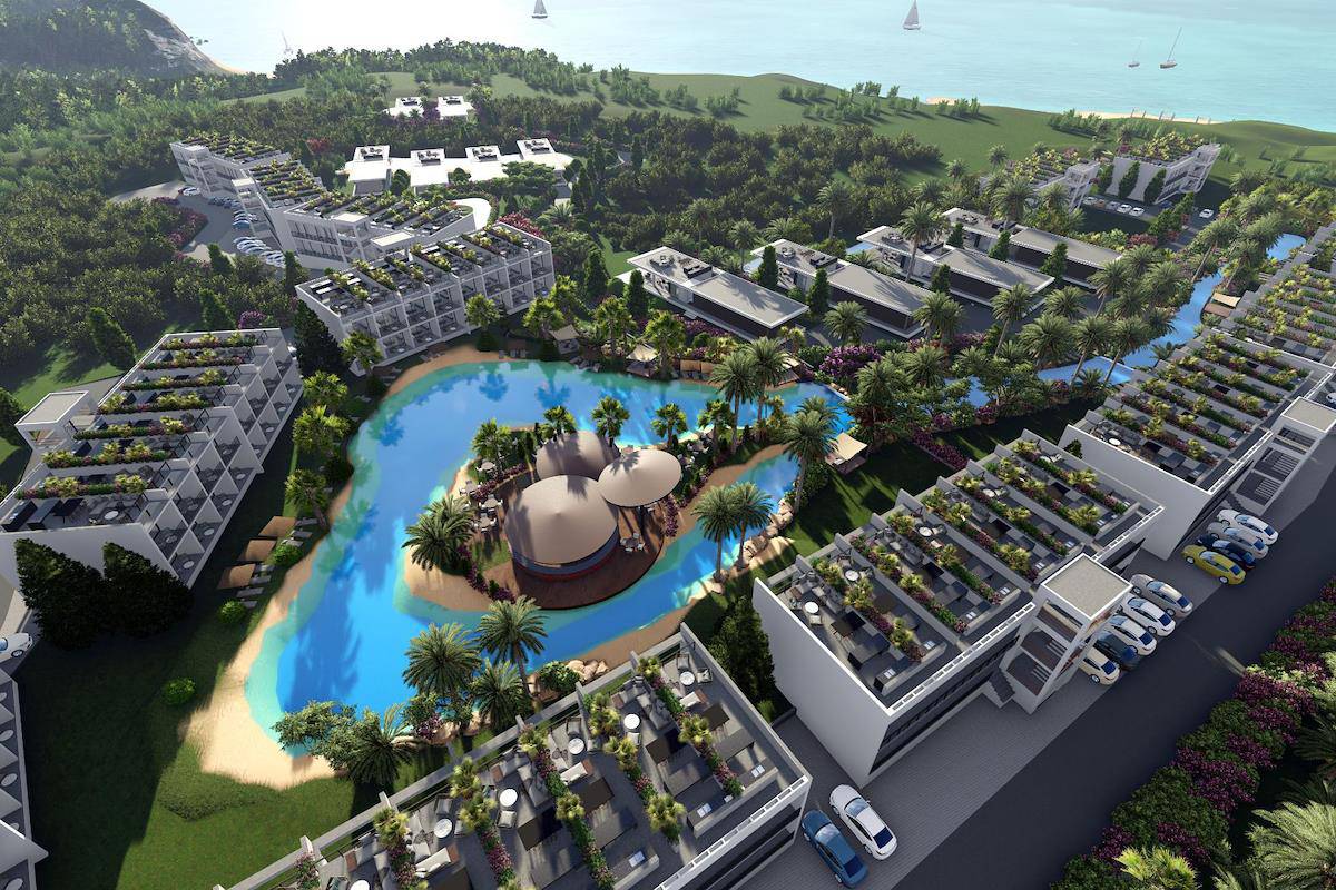 Kıbrıs Esentepe'de İki Yatak Odalı Loft Daireler Photo 1