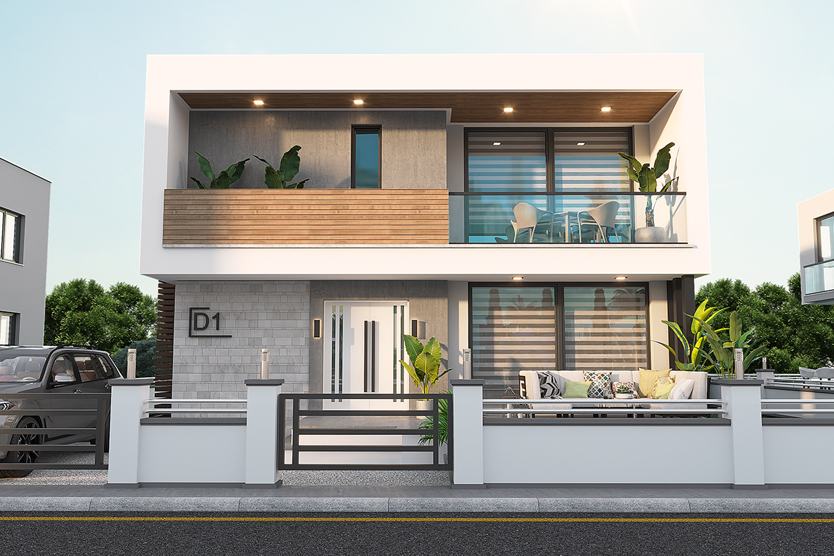 Kıbrıs Esentepe'de İki Yatak Odalı Loft Daireler Photo 1