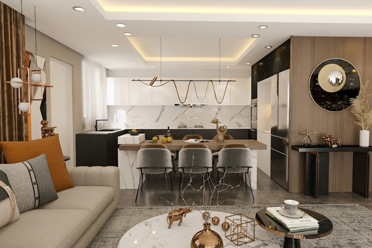 Kıbrıs Esentepe'de İki Yatak Odalı Loft Daireler Photo 1