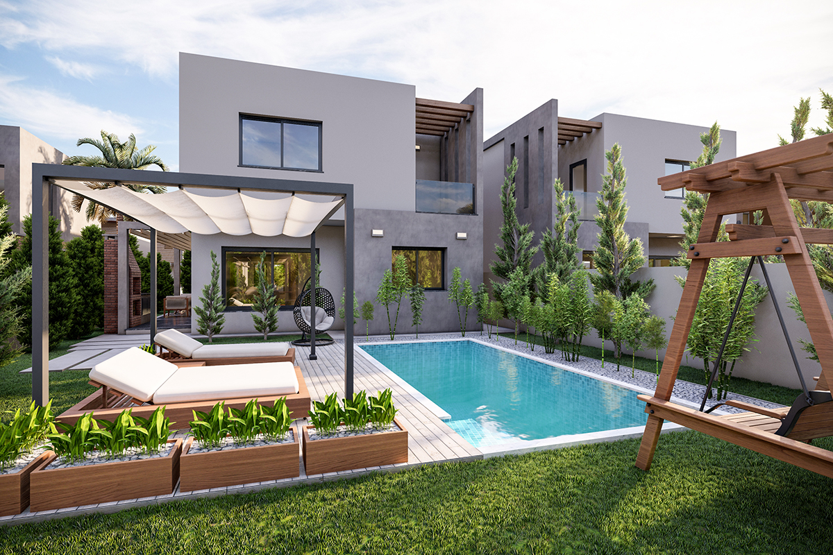 Kıbrıs Esentepe'de İki Yatak Odalı Loft Daireler Photo 1