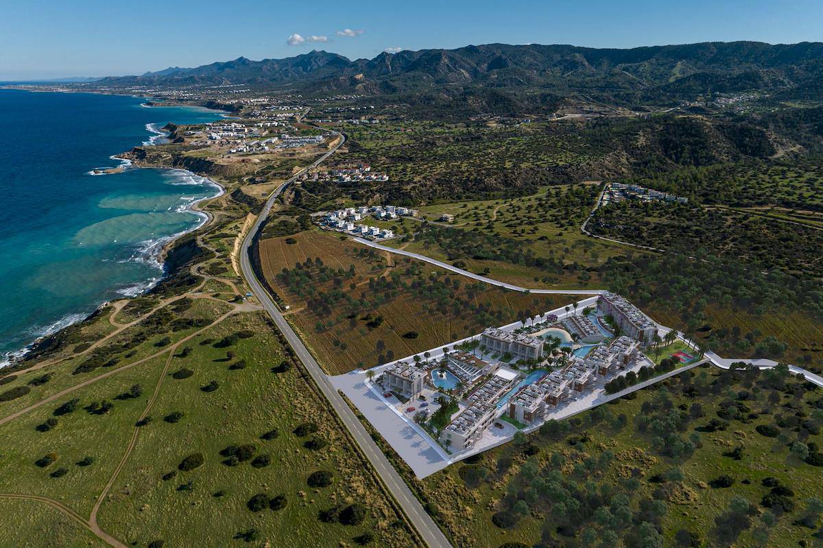 Kıbrıs Esentepe'de İki Yatak Odalı Loft Daireler Photo 1