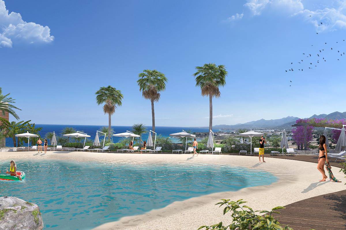 Kıbrıs Esentepe'de İki Yatak Odalı Loft Daireler Photo 1