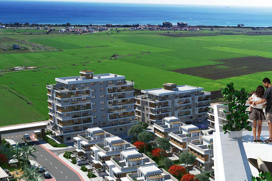 Kıbrıs Esentepe'de İki Yatak Odalı Loft Daireler Photo 1