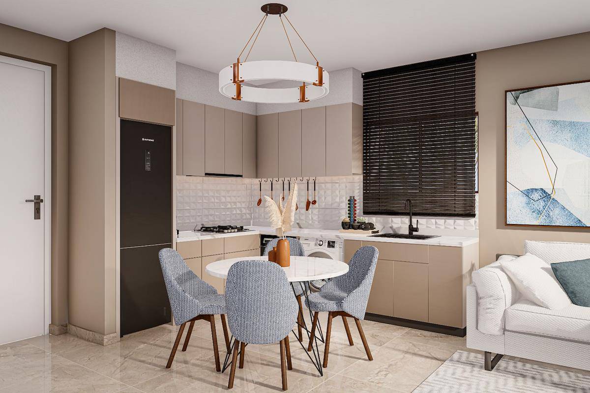 Kıbrıs Esentepe'de İki Yatak Odalı Loft Daireler Photo 1