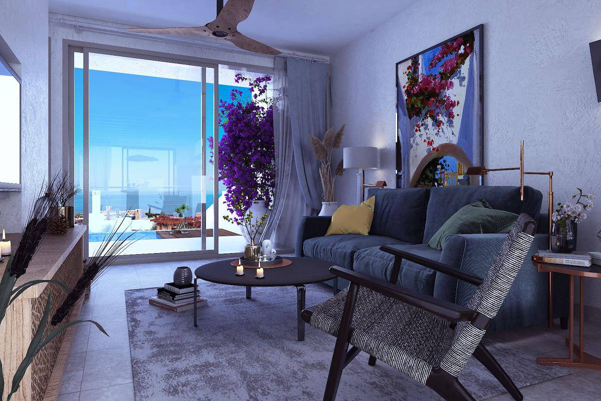 Kıbrıs Esentepe'de İki Yatak Odalı Loft Daireler Photo 1