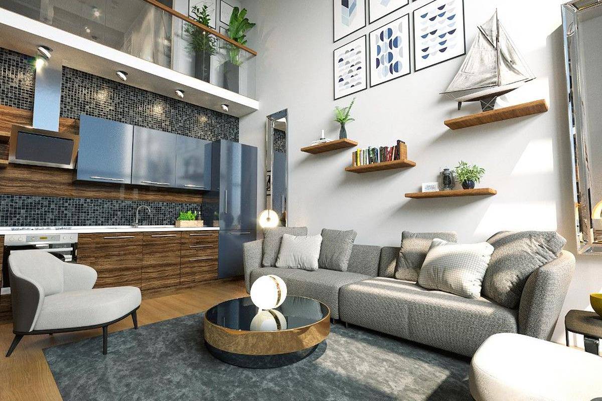 Kıbrıs Esentepe'de İki Yatak Odalı Loft Daireler Photo 1