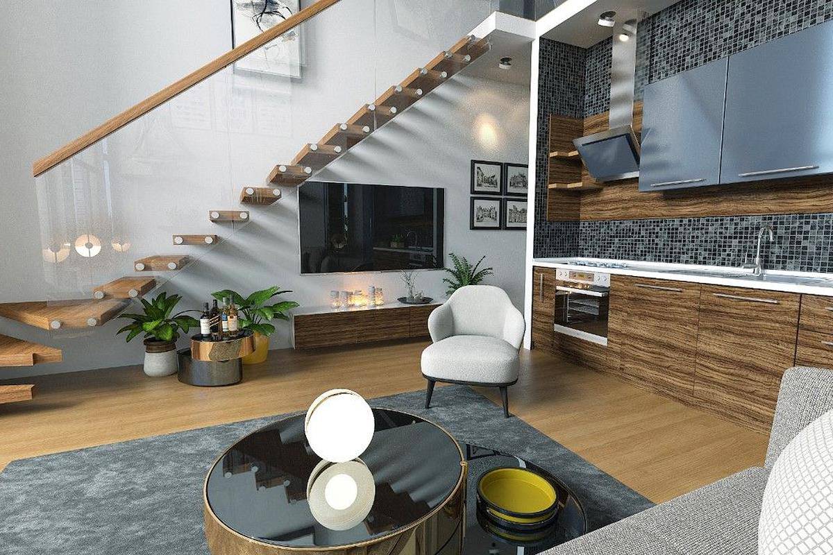 Kıbrıs Esentepe'de İki Yatak Odalı Loft Daireler Photo 1