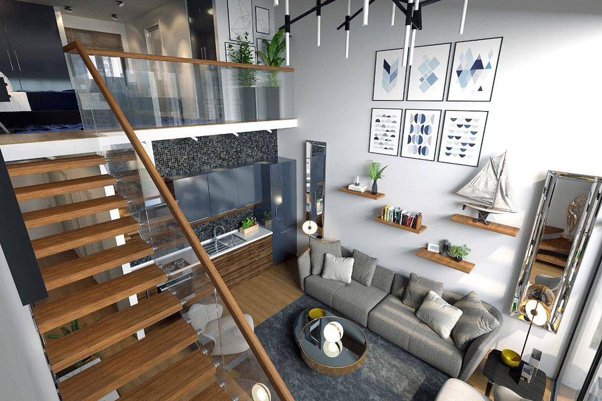 Kıbrıs Esentepe'de İki Yatak Odalı Loft Daireler Photo 1