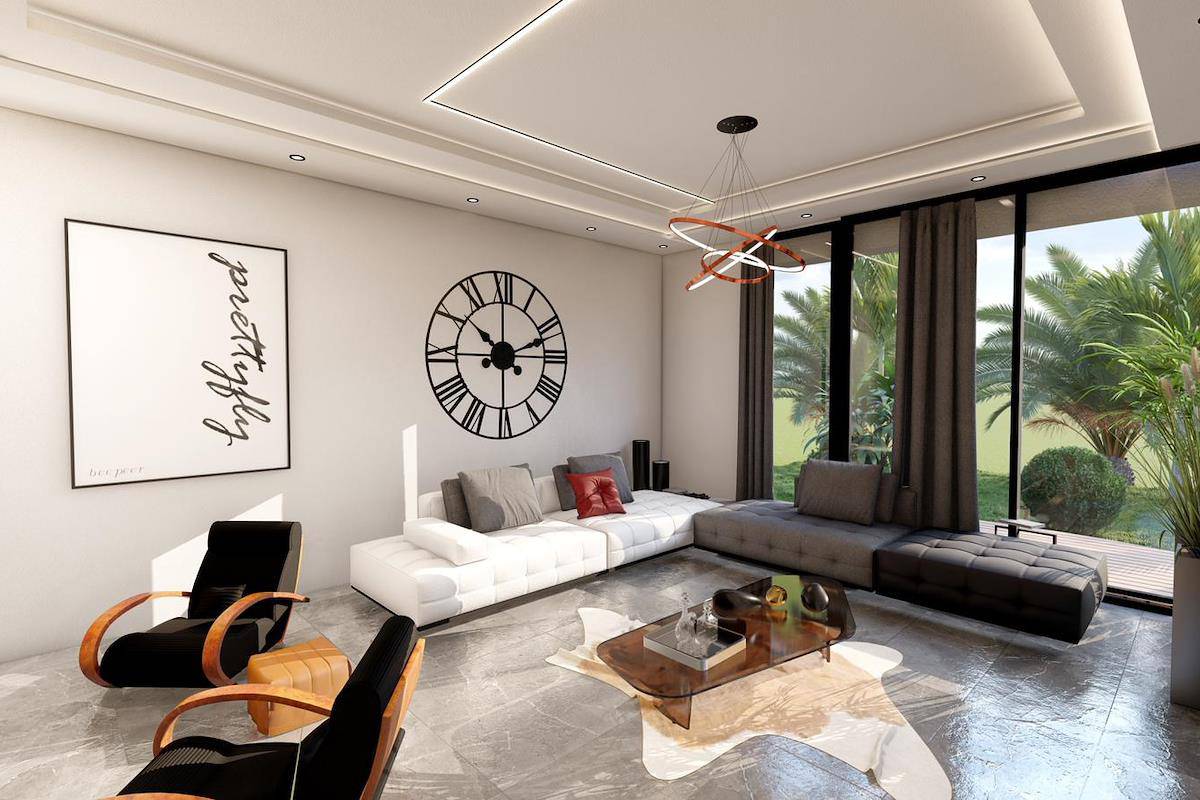 Kıbrıs Esentepe'de İki Yatak Odalı Loft Daireler Photo 1