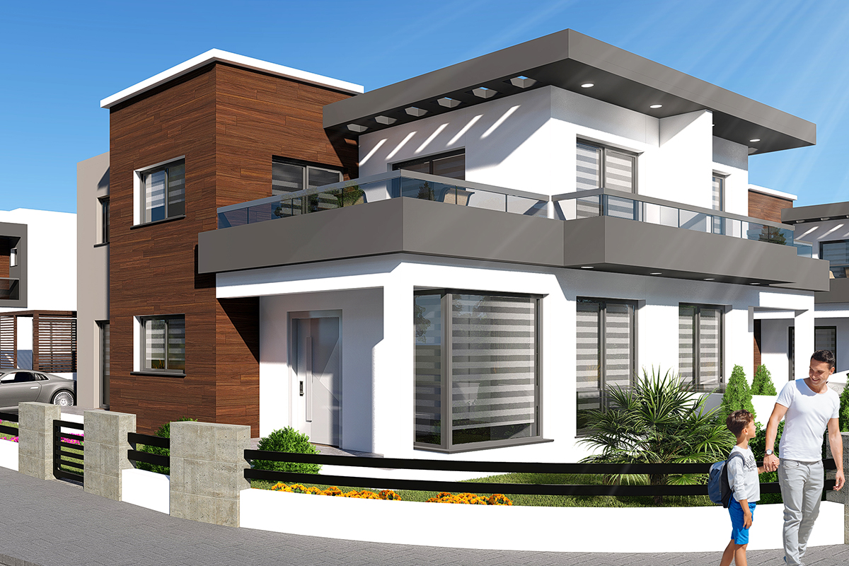 Kıbrıs Esentepe'de İki Yatak Odalı Loft Daireler Photo 1